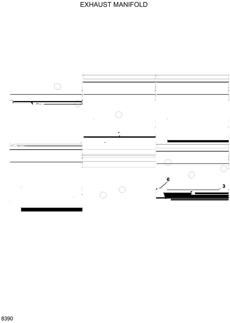 Схема запчастей Hyundai R320LC - EXHAUST MANIFOLD 