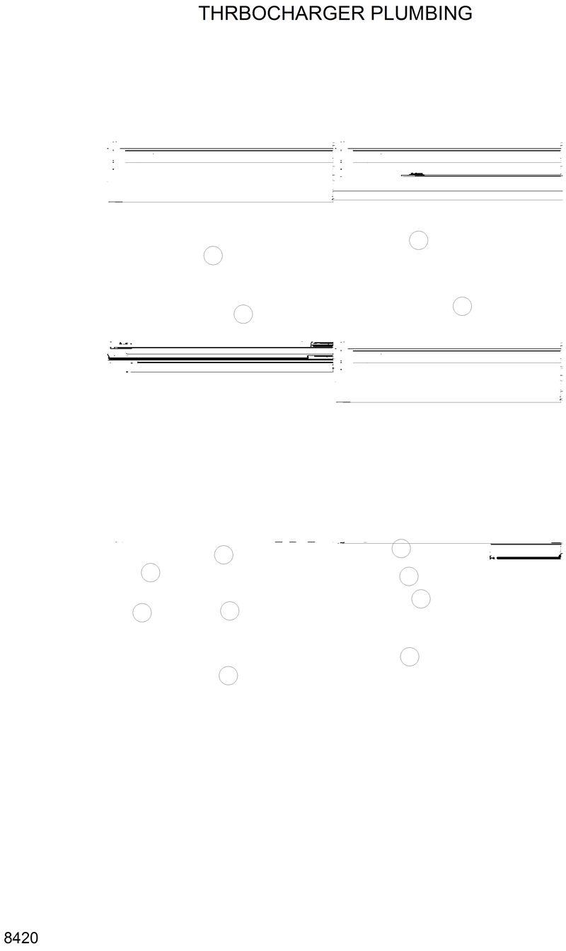 Схема запчастей Hyundai R320LC - TURBOCHARGER PLUMBING 