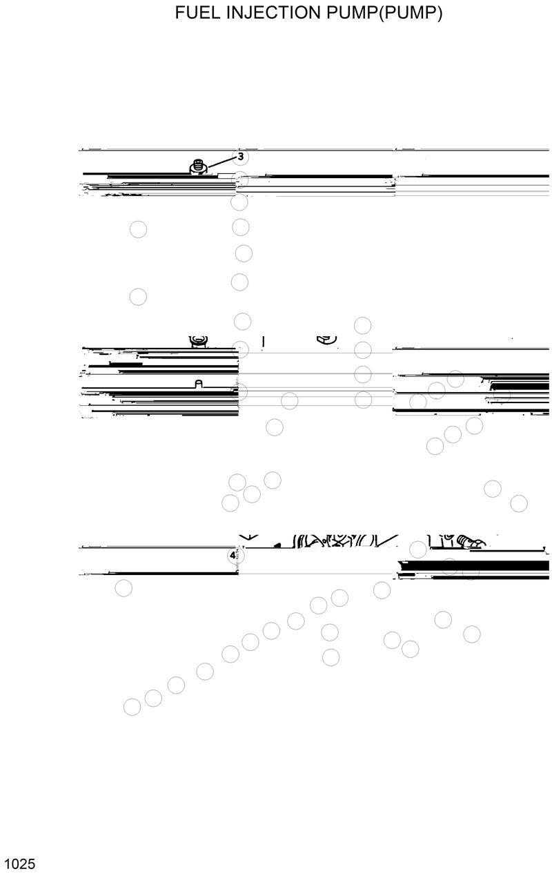 Схема запчастей Hyundai R420 - FUEL INJECTION PUMP(PUMP) 