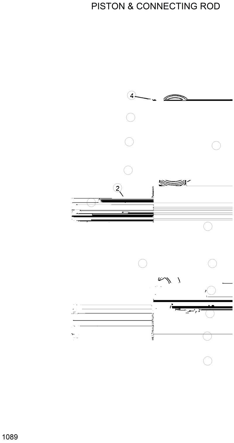 Схема запчастей Hyundai R420 - PISTON &amp; CONNECTING ROD 