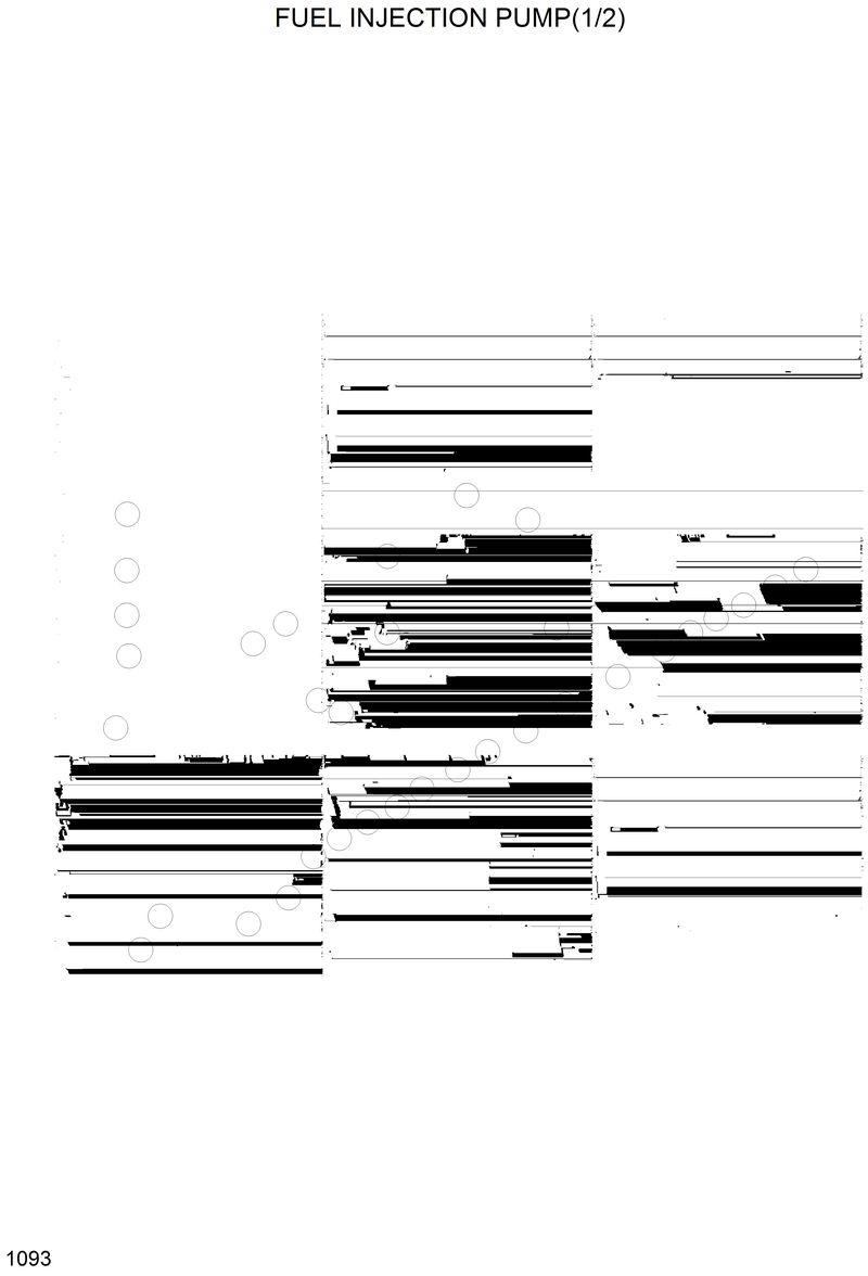 Схема запчастей Hyundai R420 - FUEL INJECTION PUMP(1/2) 