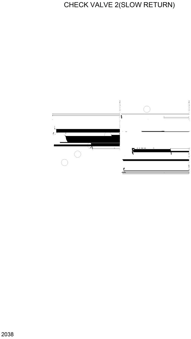 Схема запчастей Hyundai R420 - CHECK VALVE 2(SLOW RETURN) 