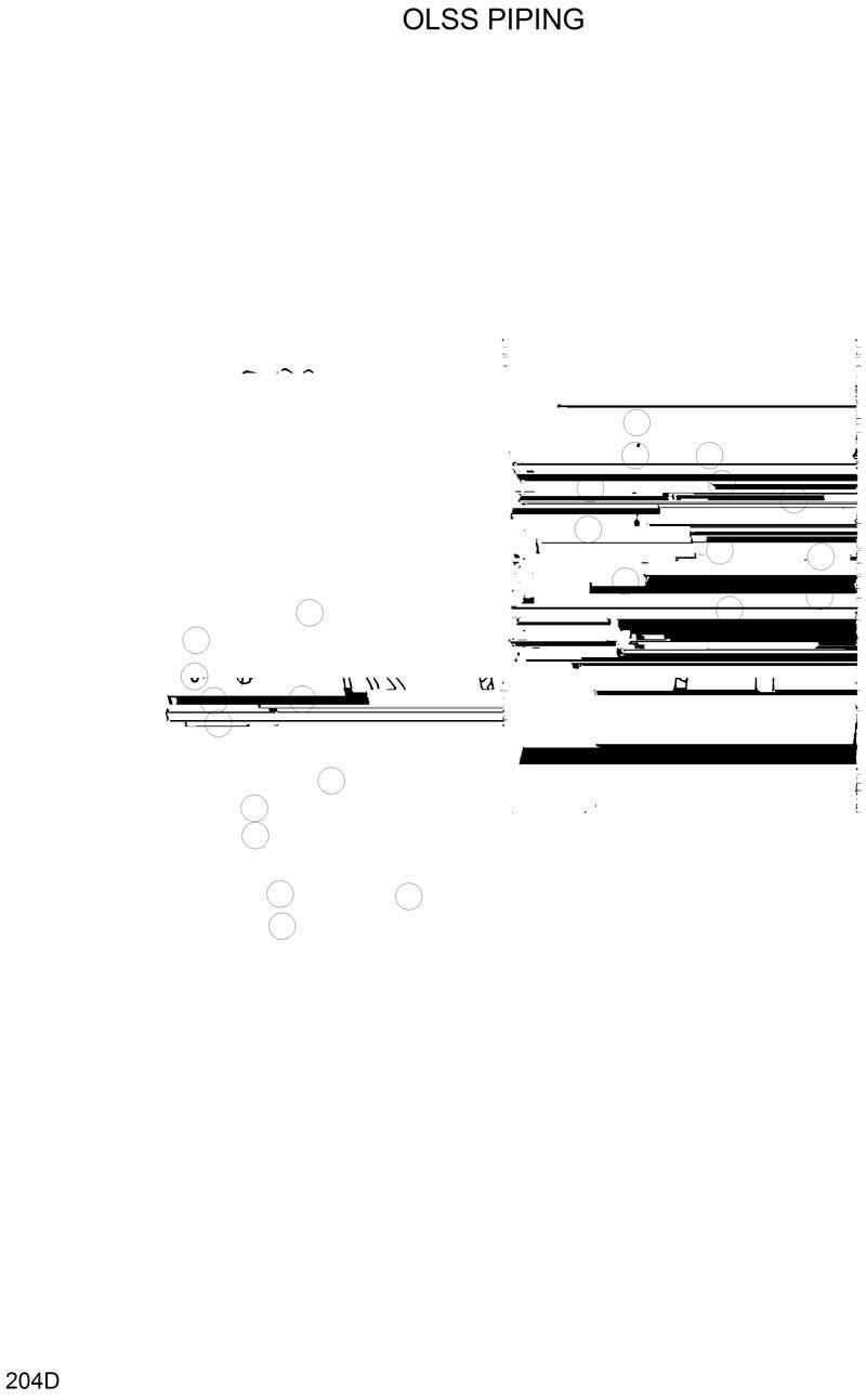 Схема запчастей Hyundai R420 - OLSS PIPING 