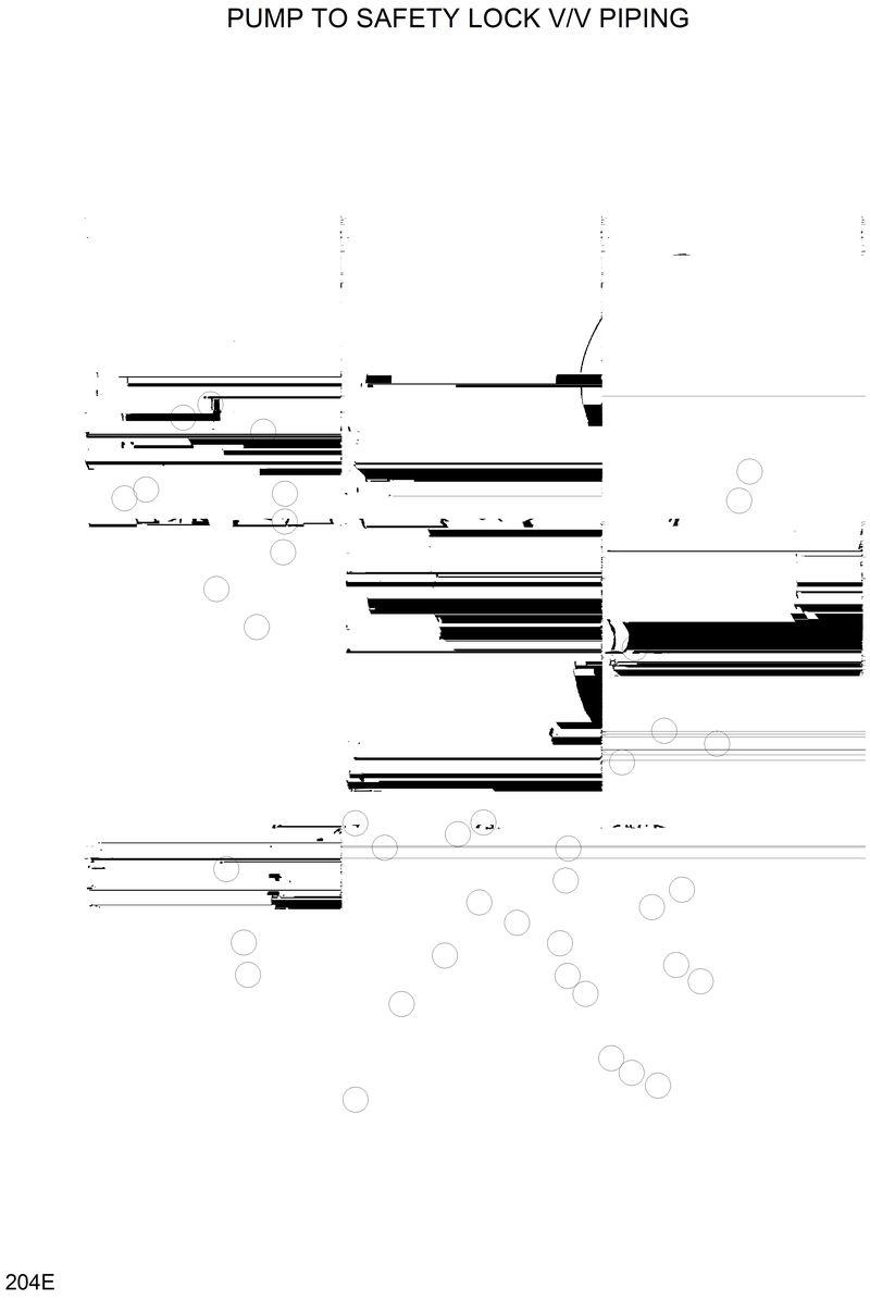 Схема запчастей Hyundai R420 - PUMP TO SAFETY LOCK V/V PIPING 