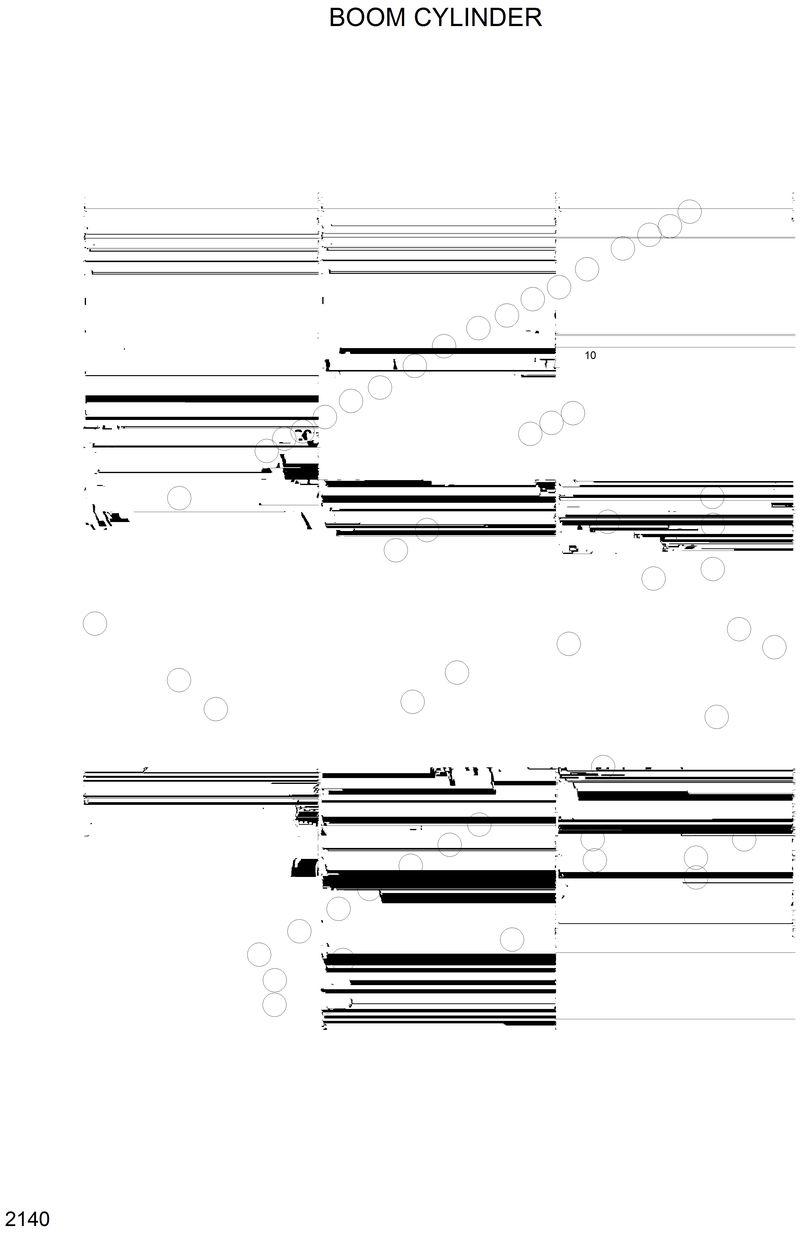 Схема запчастей Hyundai R420 - BOOM CYLINDER 