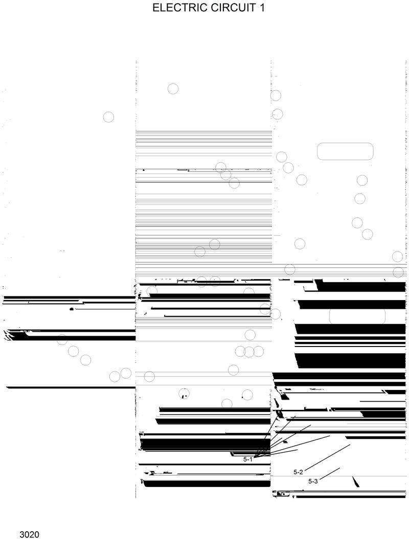 Схема запчастей Hyundai R420 - ELECTRIC CIRCUIT 1 