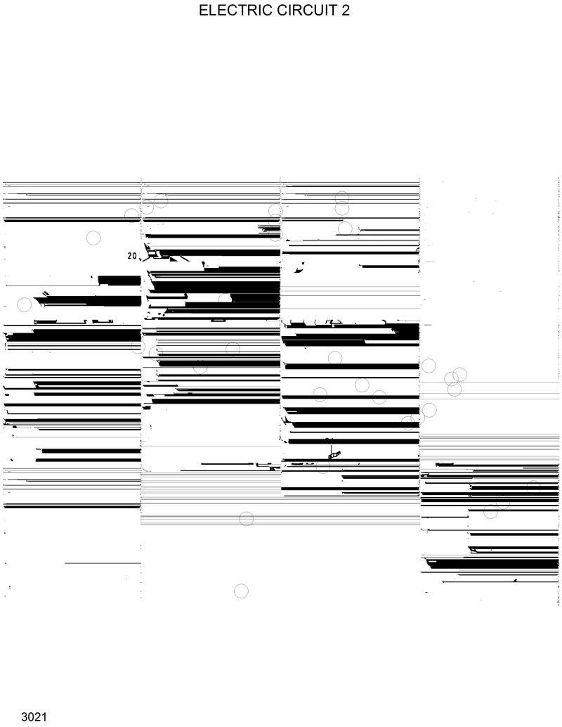 Схема запчастей Hyundai R420 - ELECTRIC CIRCUIT 2 