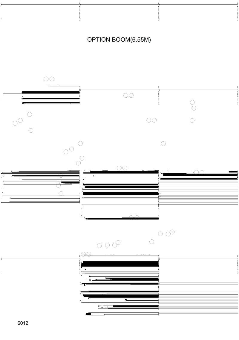 Схема запчастей Hyundai R420 - OPTION BOOM(6.55M) 