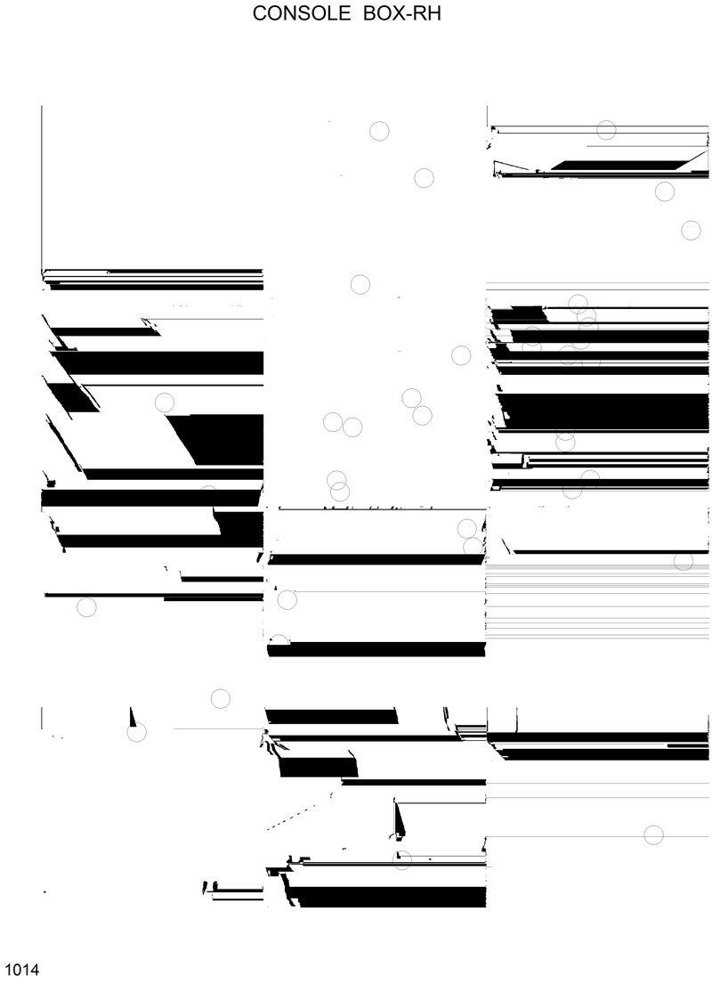 Схема запчастей Hyundai R120W - CONSOLE BOX-RH 