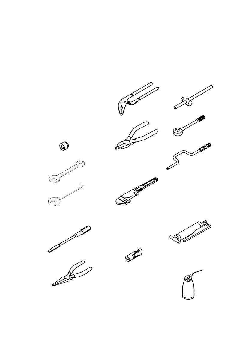 Схема запчастей Hyundai R120W - TOOL KIT 