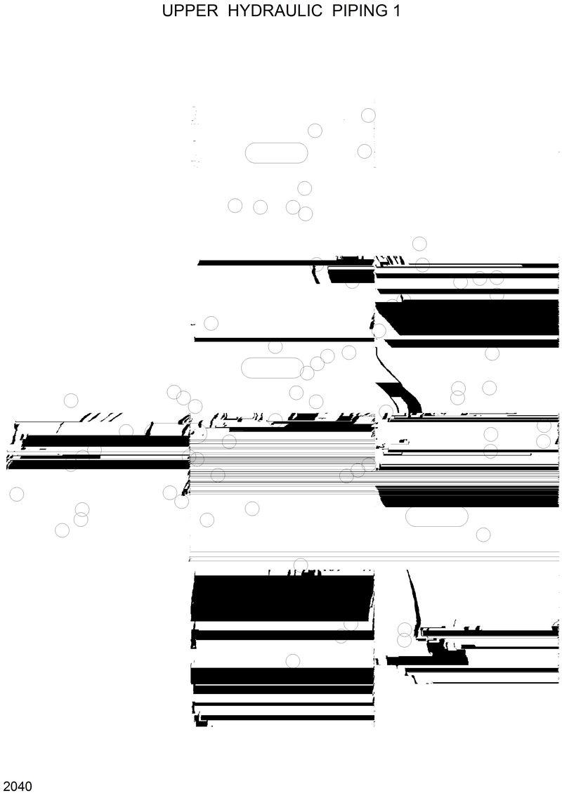 Схема запчастей Hyundai R130W - UPPER HYDRAULIC PIPING 1 