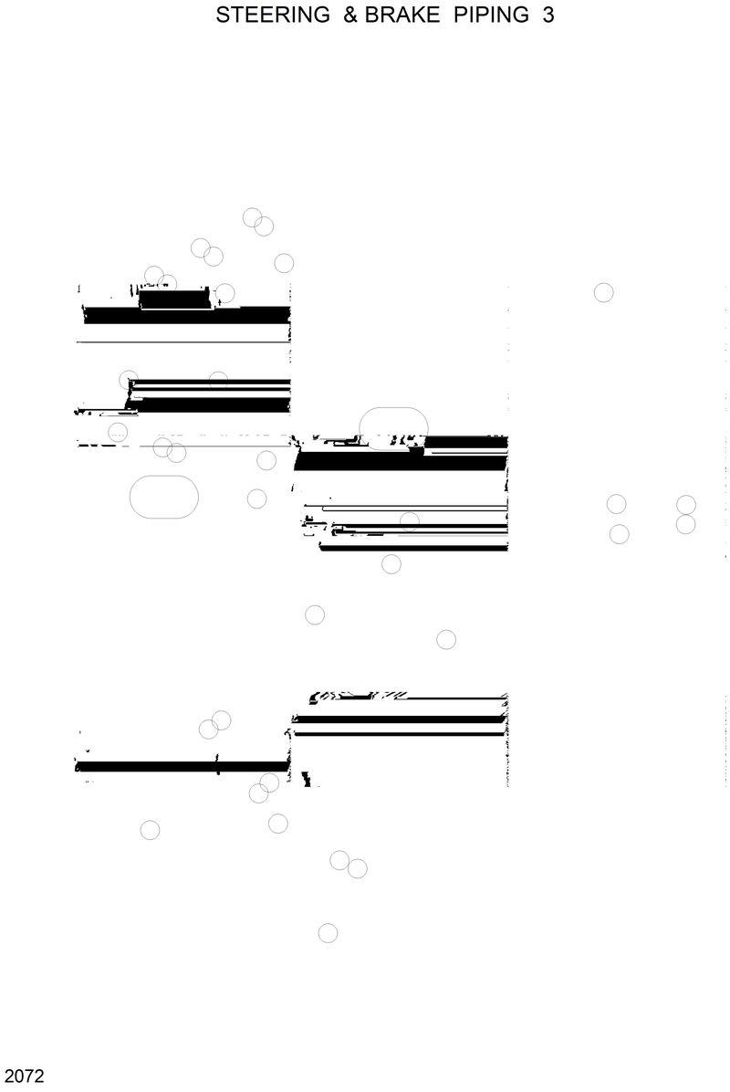 Схема запчастей Hyundai R130W - STEERING &amp; BRAKE PIPING 3 