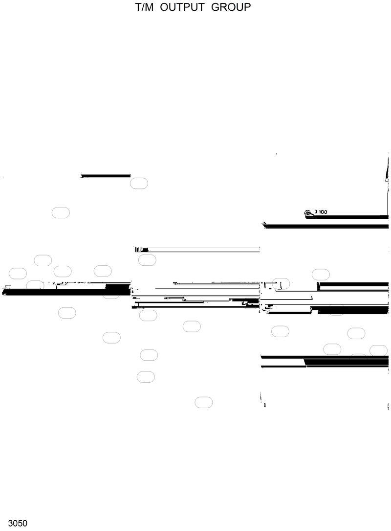 Схема запчастей Hyundai R130W - T/M OUTPUT GROUP 