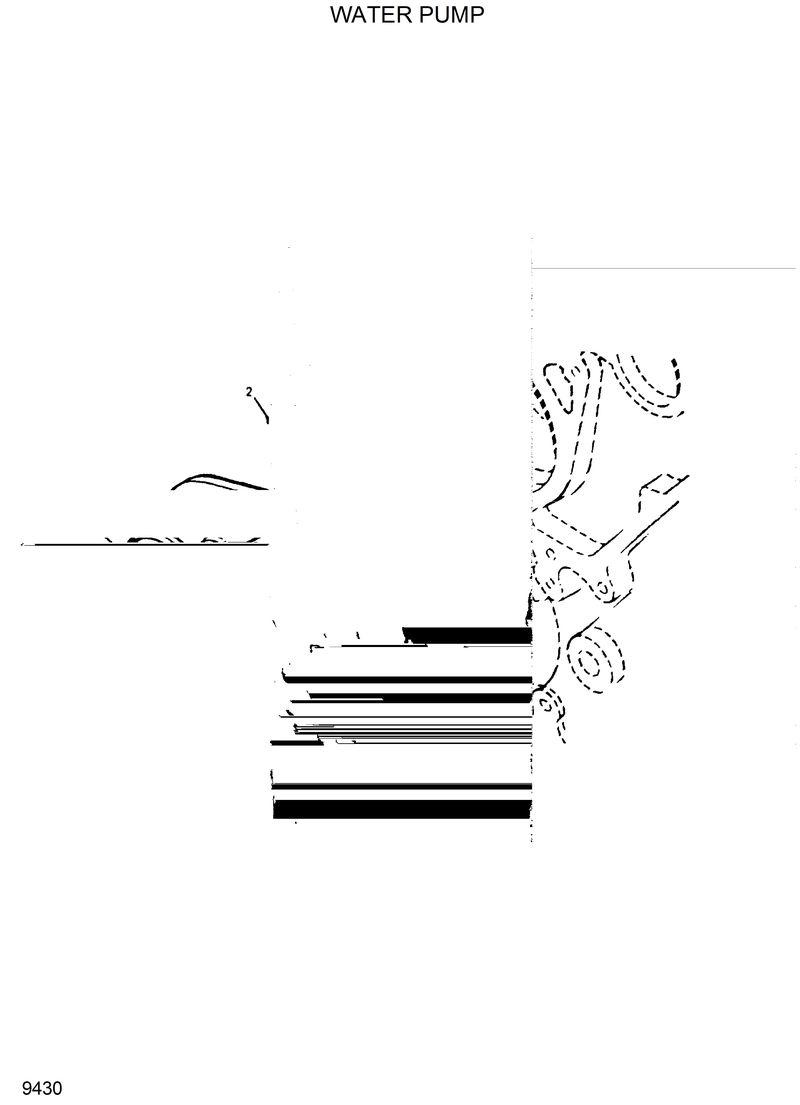 Схема запчастей Hyundai R130W - WATER PUMP 