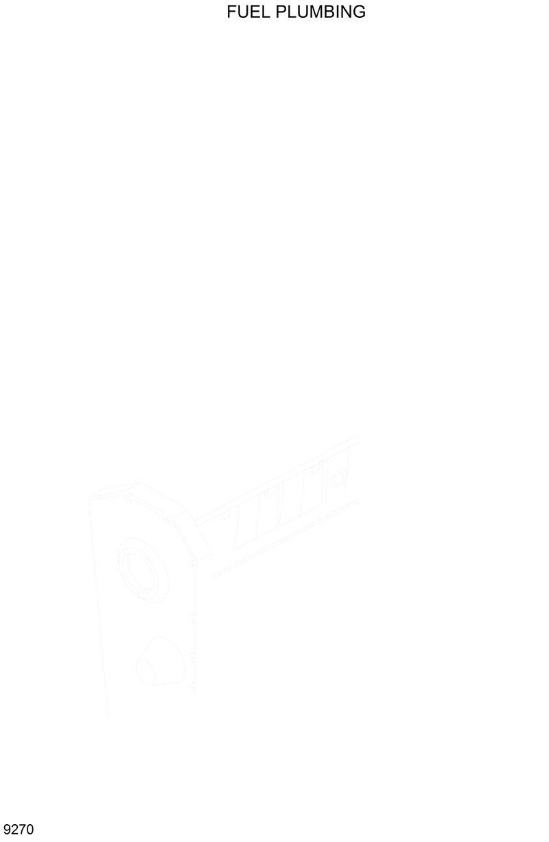 Схема запчастей Hyundai R200W2 - FUEL PLUMBING 