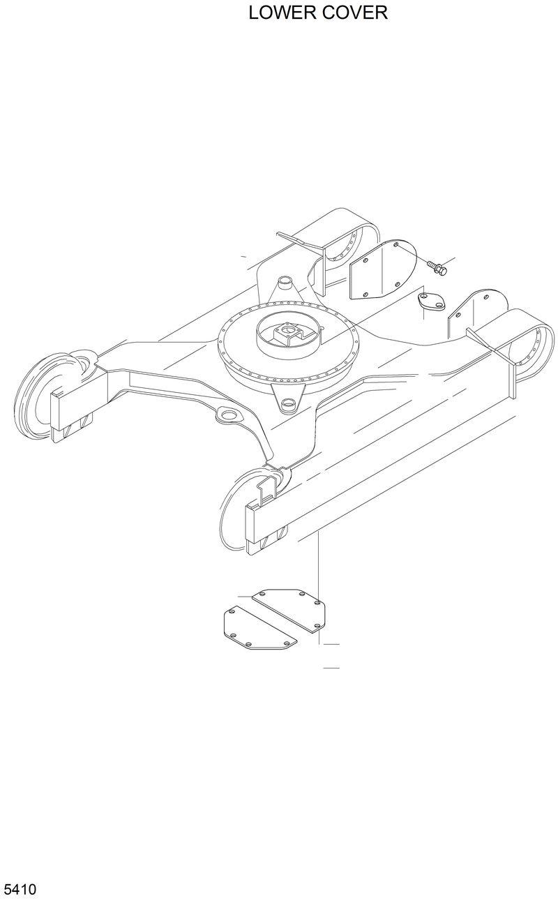 Схема запчастей Hyundai 33HDLL - LOWER COVER 