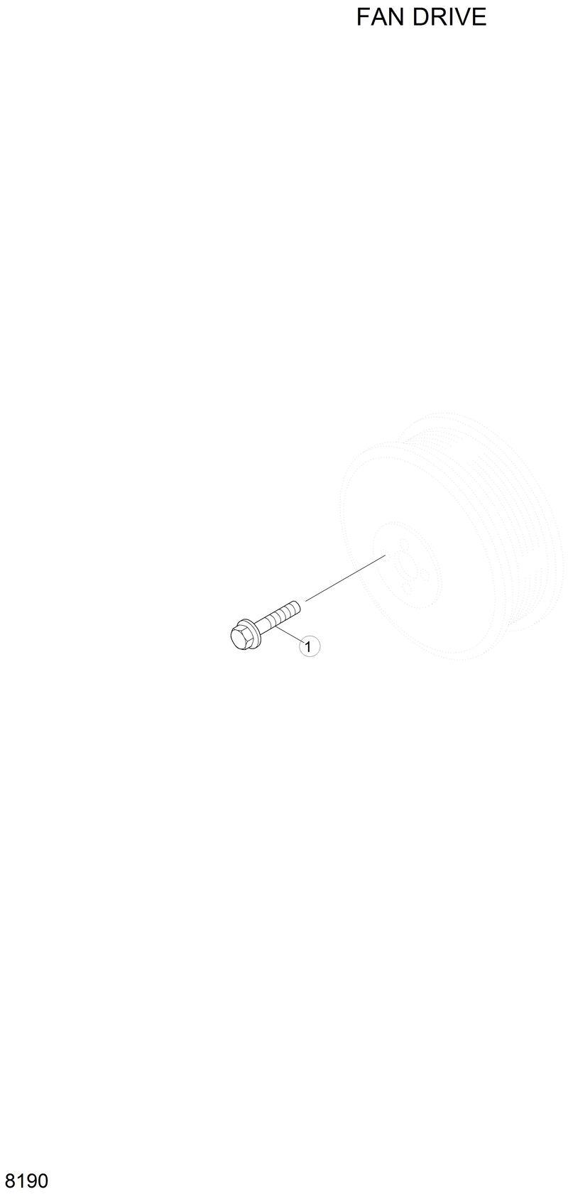 Схема запчастей Hyundai 33HDLL - FAN DRIVE 