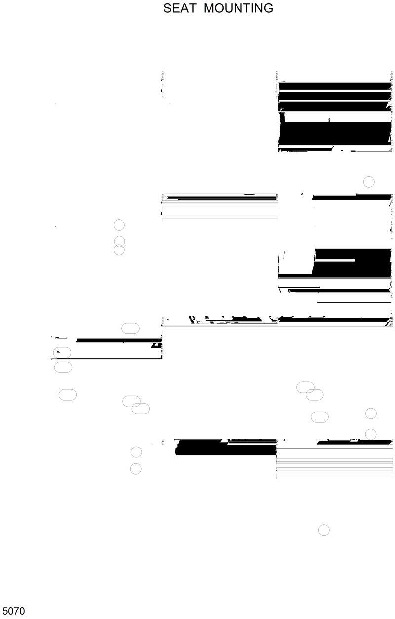 Схема запчастей Hyundai HL25C - SEAT MOUNTING 