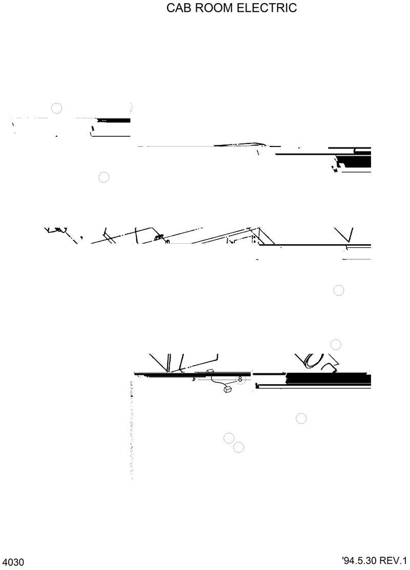 Схема запчастей Hyundai HL35C - CAB ROOM ELECTRIC 