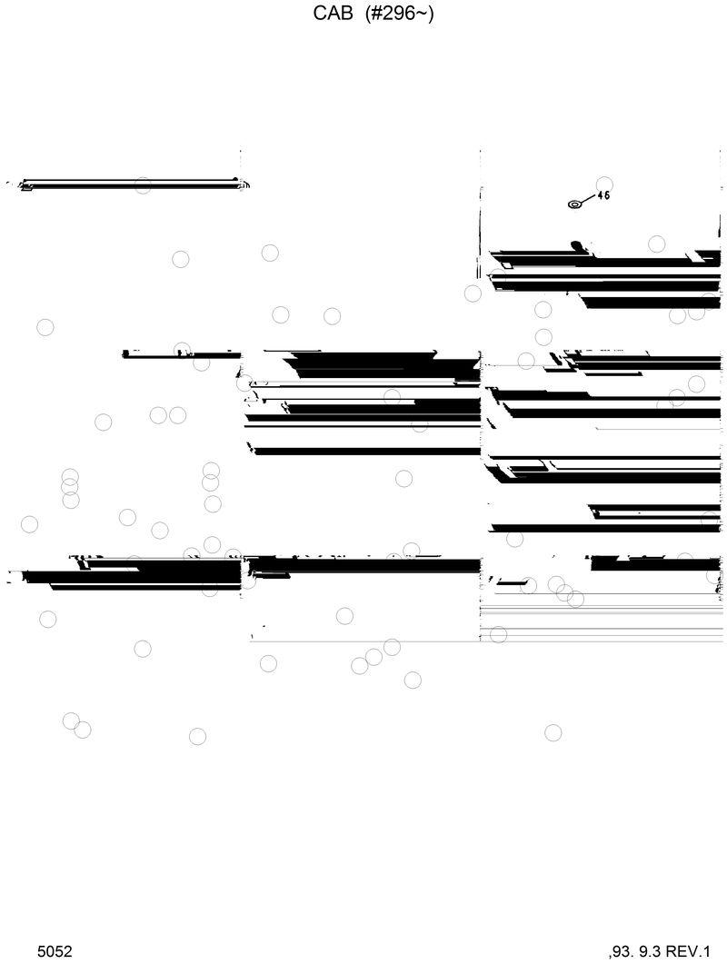 Схема запчастей Hyundai HL35C - CAB(#0296-) 