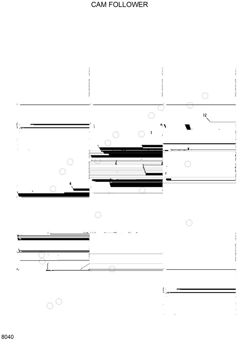 Схема запчастей Hyundai HL35C - CAM FOLLOWER 