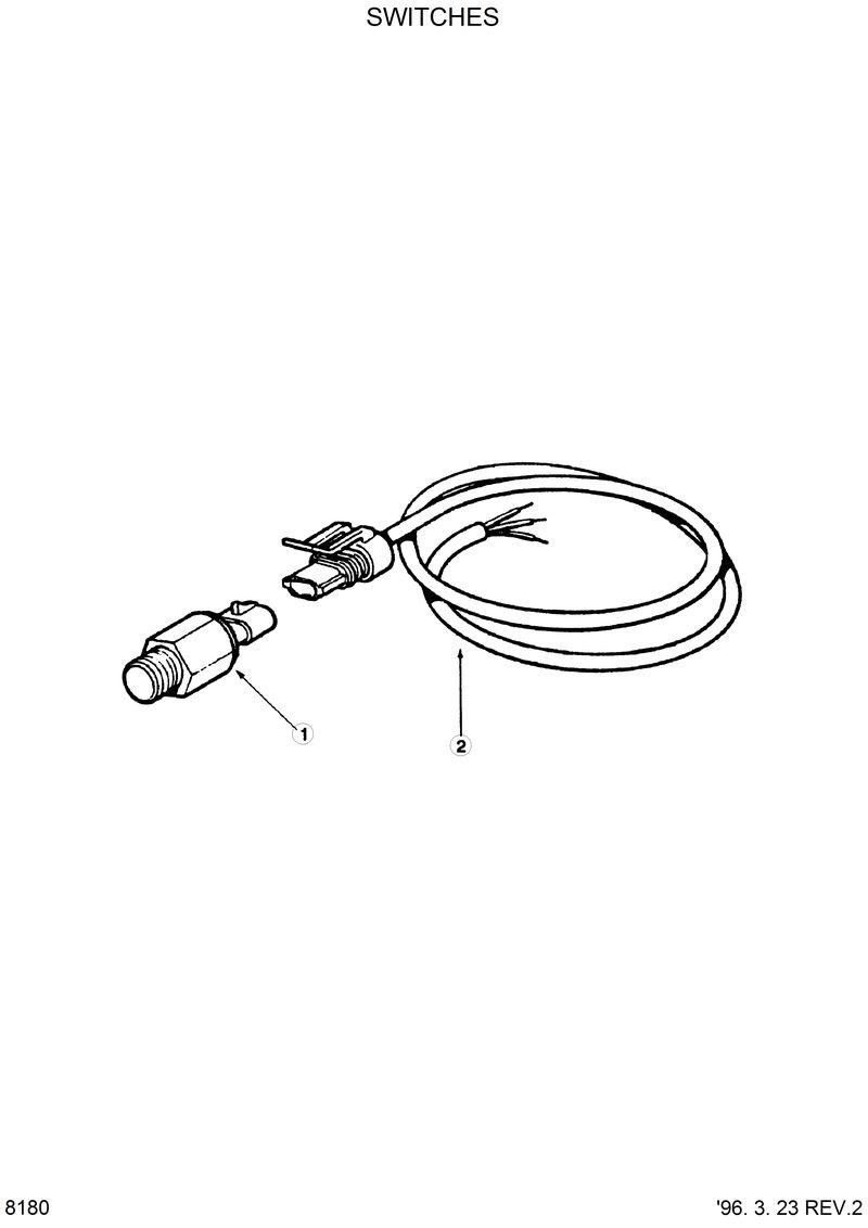 Схема запчастей Hyundai HL770 - SWITCHES 