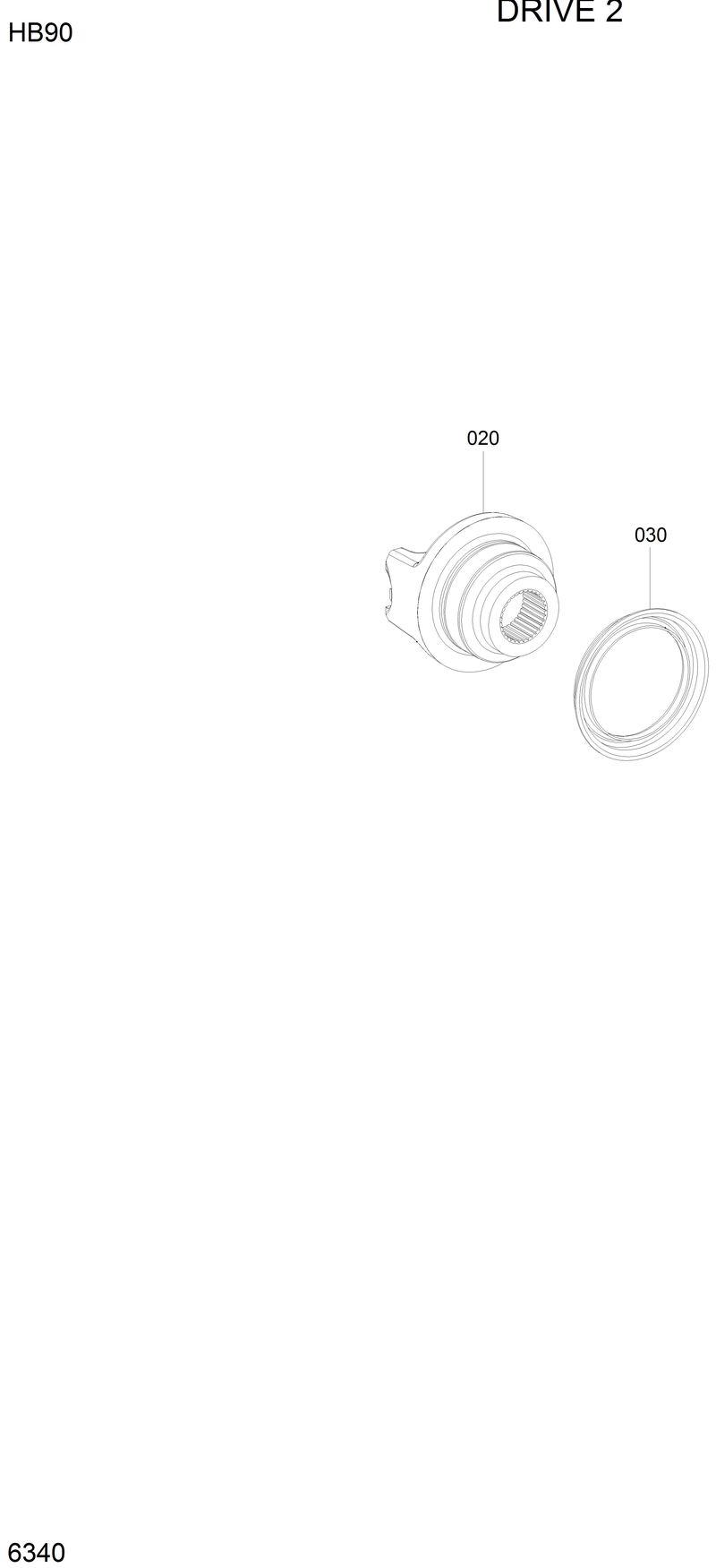 Схема запчастей Hyundai HB90 - DRIVE 2 