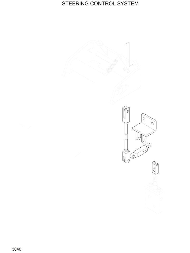 Схема запчастей Hyundai H70 - STEERING CONTROL SYSTEM 