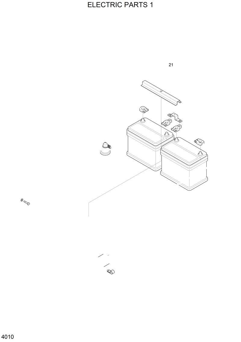 Схема запчастей Hyundai H70 - ELECTRIC PARTS 1 