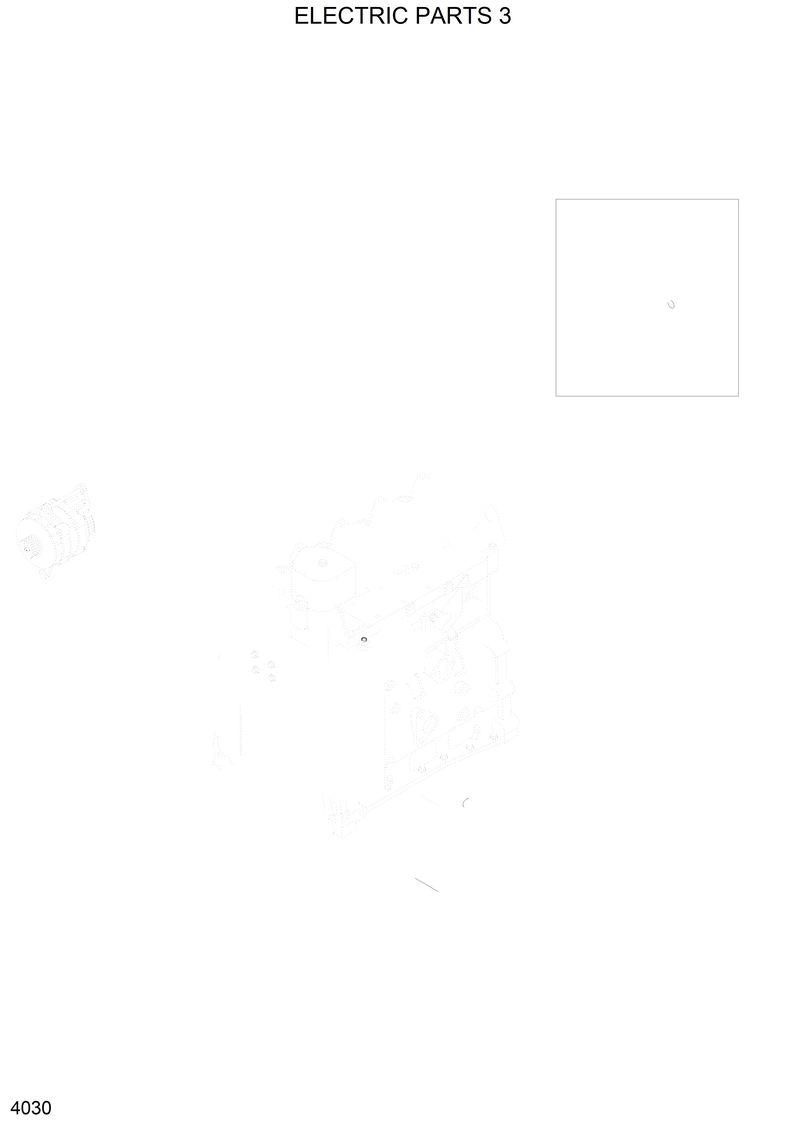 Схема запчастей Hyundai H70 - ELECTRIC PARTS 3 