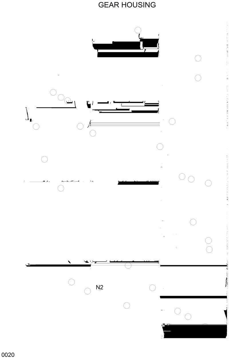 Схема запчастей Hyundai HSL610 - GEAR HOUSING 