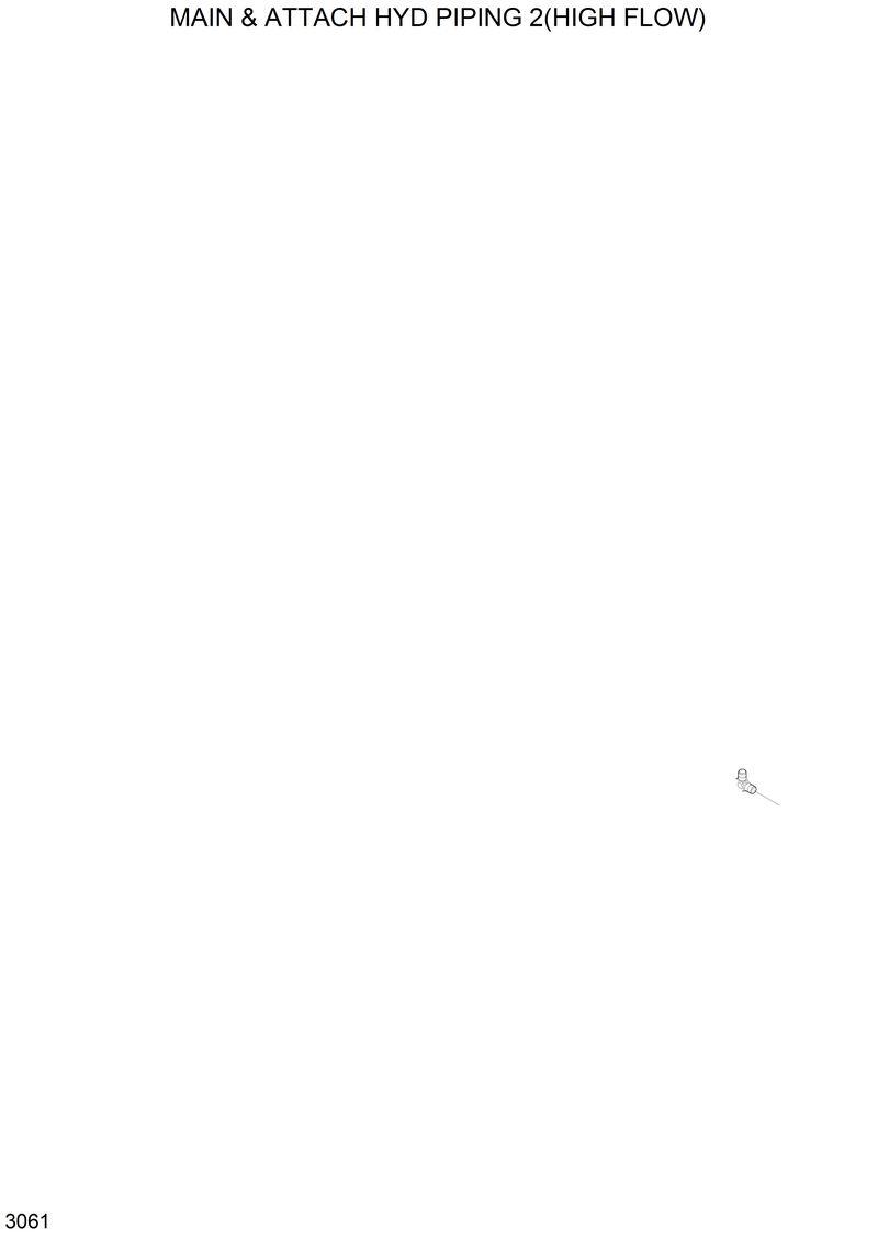 Схема запчастей Hyundai HSL810 - MAIN &amp; ATTACH HYD PIPING 2(HIGH FLOW) 