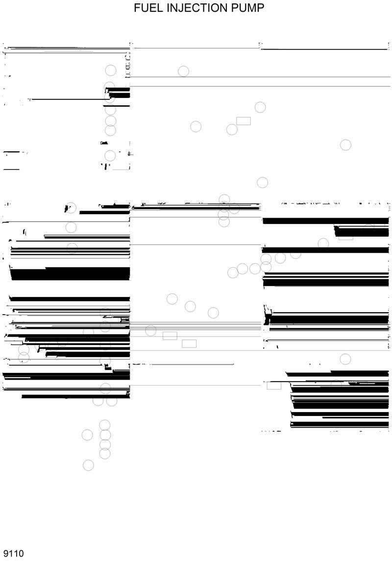 Схема запчастей Hyundai HSL810 - FUEL INJECTION PUMP 