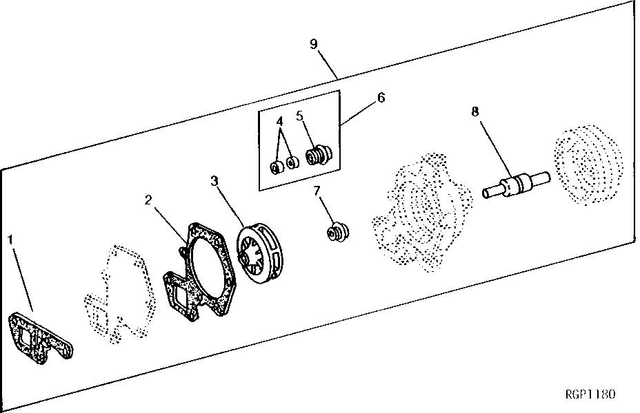 Схема запчастей John Deere 90 - 7A - WATER PUMP REPAIR KIT 25 - COOLING SYSTEM