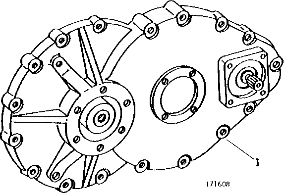 Схема запчастей John Deere 90B - 10 - SWING GEARBOX COVER, GEARS AND SHAFTS 40 - MAIN FRAME AND UNDERCARRIAGE