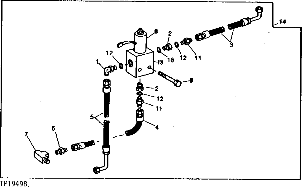 Схема запчастей John Deere 90B - 32 - LINDE PISTON PROPEL MOTOR CONVERSION KIT 45 - TRACK AND PLANETARY DRIVE