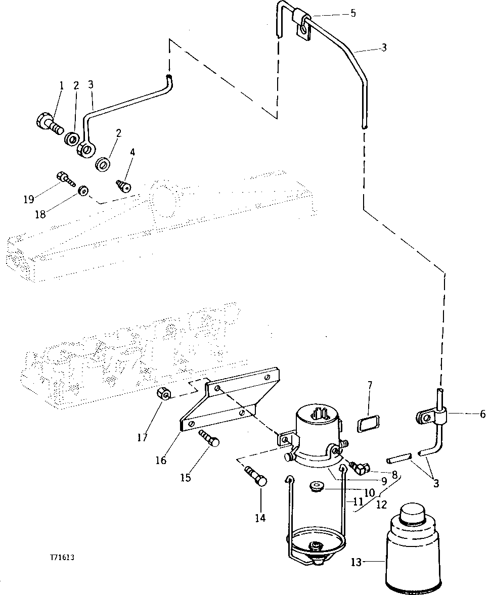 Схема запчастей John Deere 90 - 2 - COLD WEATHER STARTING AID 505 - ENGINE AUXILIARY SYSTEMS 5