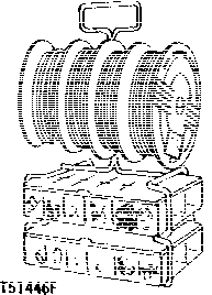 Схема запчастей John Deere 90 - 9 - LEAD WIRE KIT 1674 - ELECTRICAL SYSTEMS 16