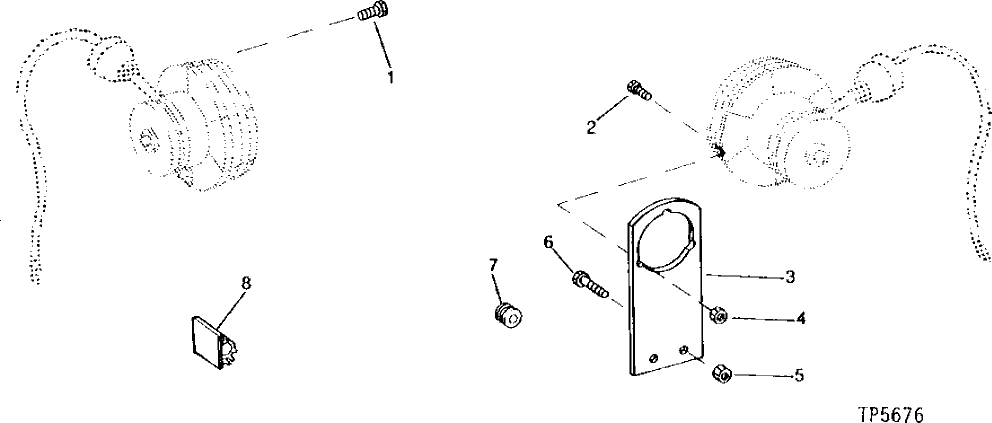 Схема запчастей John Deere 90 - 13 - CAB CIRCULATING FAN MOUNTING 1810 - OPERATORS STATION 18