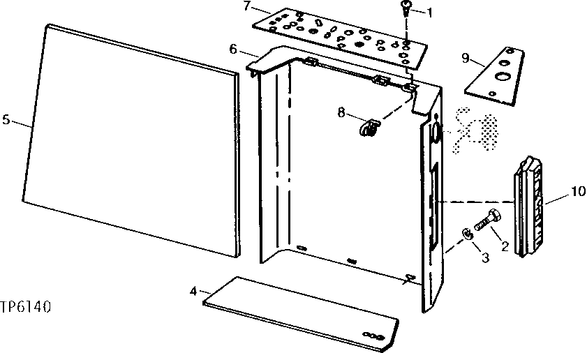 Схема запчастей John Deere 90 - 15 - INSTRUMENT PANEL 1810 - OPERATORS STATION 18