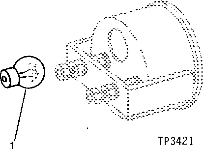 Схема запчастей John Deere 90A - 1 - INSTRUMENT PANEL GAUGE LIGHTS 1673 - ELECTRICAL SYSTEM 16