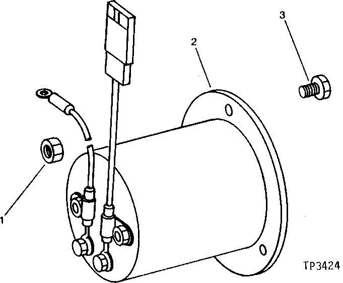 Схема запчастей John Deere 90A - 3 - HOUR METER 1676 - ELECTRICAL SYSTEM 16