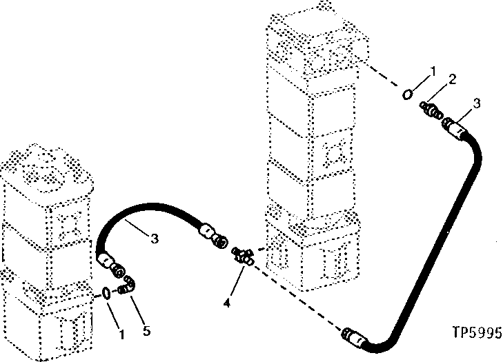 Схема запчастей John Deere 90A - 8 - SWING BRAKE HYDRAULICS 4360 - SWING, ROTATION OR PIVOTING SYSTEM 43