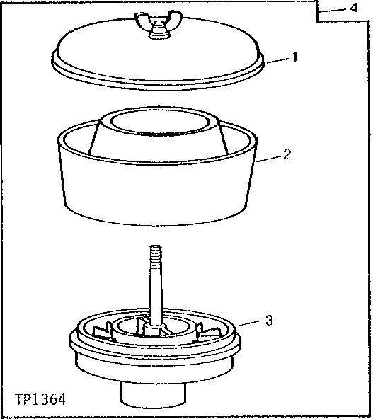 Схема запчастей John Deere 90 - 3 - PRE-CLEANER 520 - ENGINE AUXILIARY SYSTEMS 5