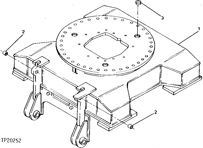 Схема запчастей John Deere 90CR - 1 - UNDERCARRIAGE 130 - TRACKS 1