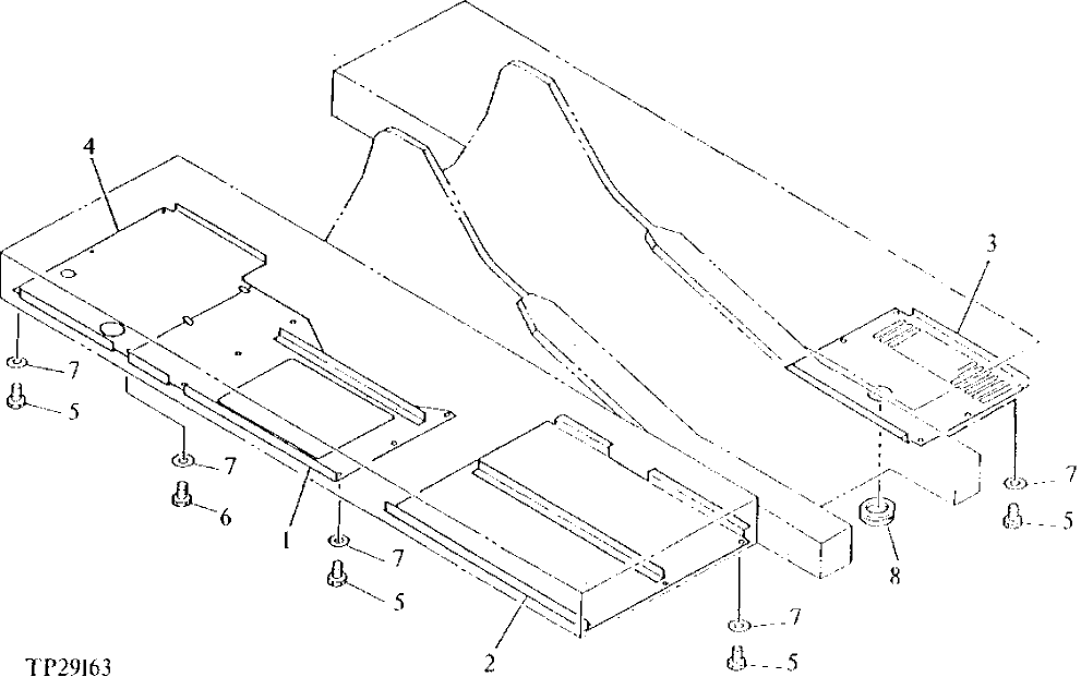 Схема запчастей John Deere 95 - 6 - BOTTOM COVERS 1910 - SHEET METAL AND STYLING 19