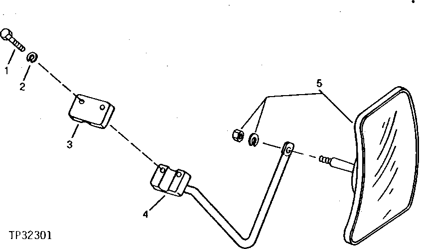 Схема запчастей John Deere 90D - 2 - MIRROR 2002 - SAFETY CONVENIENCE AND MISCELLANEOUS 20