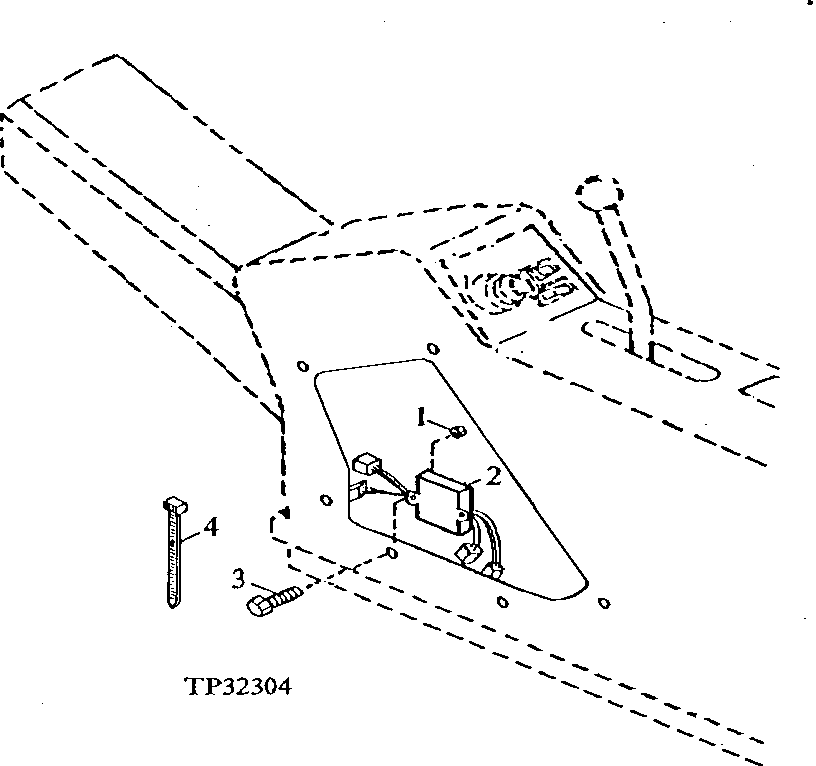 Схема запчастей John Deere 90D - 3 - RELAY MODULE 1676 - ELECTRICAL SYSTEM 16