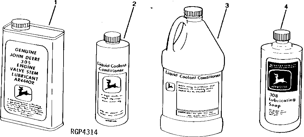 Схема запчастей John Deere 92DLC - 3 - VALVE STEM LUBRICANT 1369 - MISCELLANEOUS VEHICLE 13