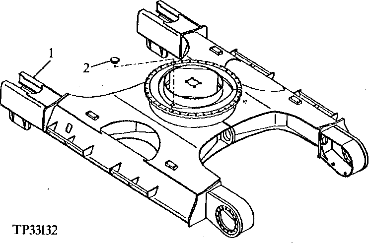 Схема запчастей John Deere 90ELC - 8 - Undercarriage 0130 Track Systems
